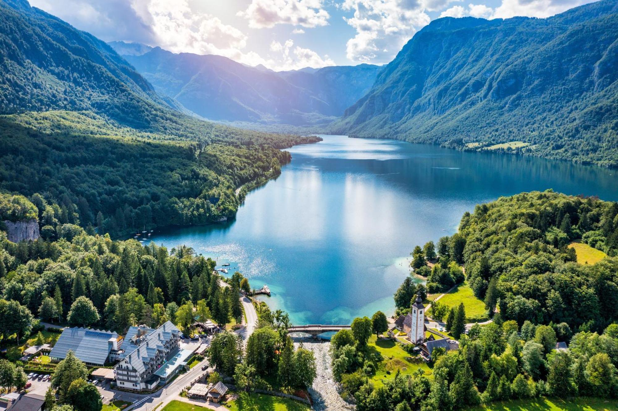 Hotel Jezero Bohinj Exterior foto